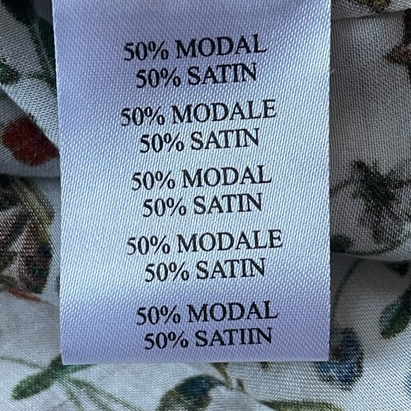 Samantha Pleet Glance Blouse Illuminated Print Unicorn Floral Top 4X - Picture 13 of 16